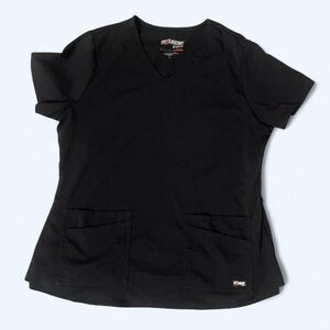 Grey's Anatomy Black Scrub Top